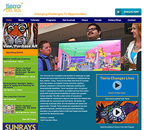 Tierra Del Sol home page