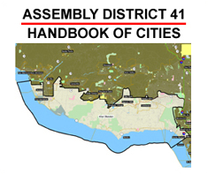 Cover of California Assembly District 41: Handbook of Cities