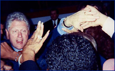 Bill Clinton at Baldwin Hills event