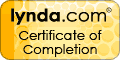 Lynda Certificate of Completion