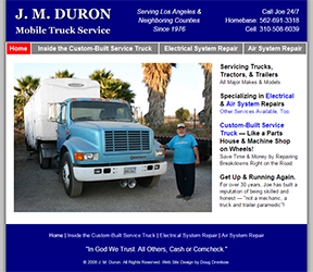 JMDuron.com home page