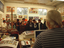 Room 13 Students Visit Artist Frank Romero in His Studio